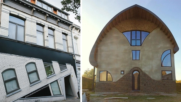 Бельгийские дома-уродцы