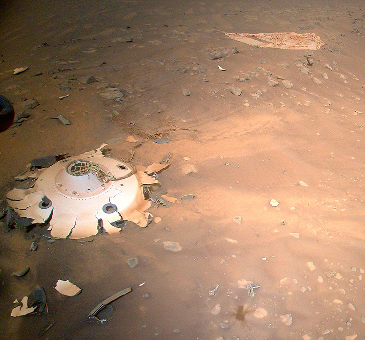Марсианский вертолет NASA продолжает свою работу