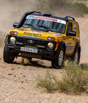 LADA Sport ROSNEFT покорила свой первый «Шелковый путь»