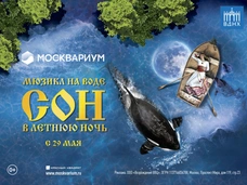 Мюзикл на воде «Сон в летнюю ночь» возвращается в «Москвариум» на ВДНХ