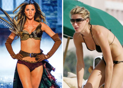 Как выглядят идеальные модели Victoria’s Secret в рекламе белья и в реальности на пляже