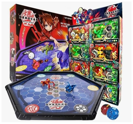 Игровой набор Bakugan с ареной и 9 фигурками-трансформерами