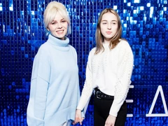 14-летняя Ариадна  Волочкова полюбила выходить в свет с мачехой