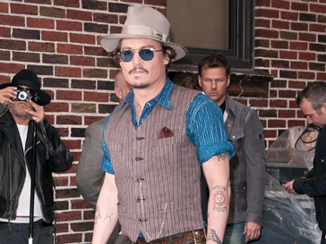 Дизайнеры Америки номинировали Джонни Депп (Johnny Depp) в категории "Икона стиля" 