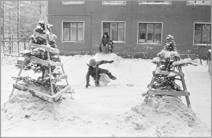 Фото №13 - Топ-5 зимних развлечений из советского детства (ностальгическая галерея)