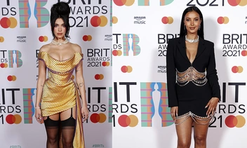 Пошлое платье Дуа Липы и еще 10 худших нарядов звезд на Brit Awards 2021