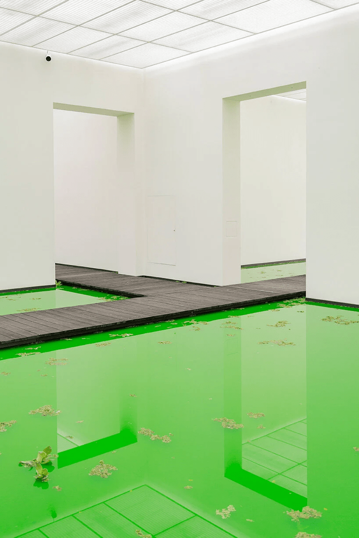Инсталляция Олафура Элиассона в Базеле