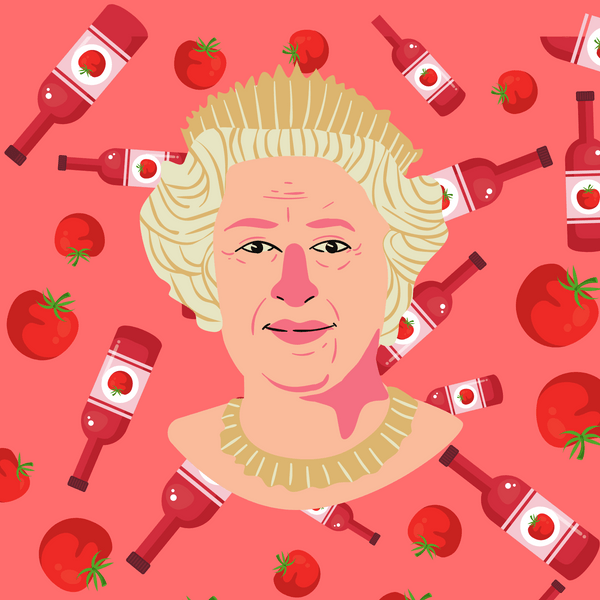 Queen Of England Ketchup