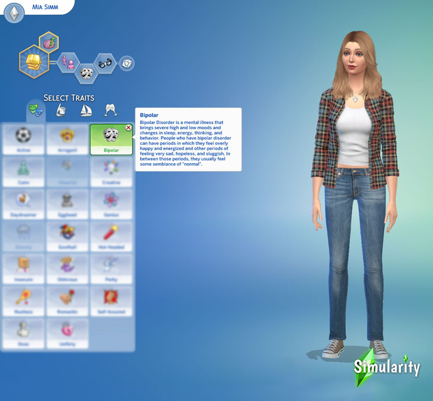 Фото №1 - Крутые моды для The Sims 4: новые черты характера и психические расстройства