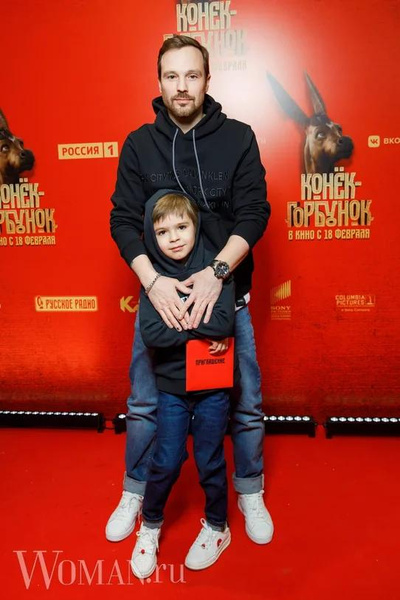 Алексей Чадов с сыном