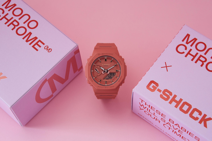 Самая модная коллаборация зимы: часы Casio G-SHOCK x MONOCHROME