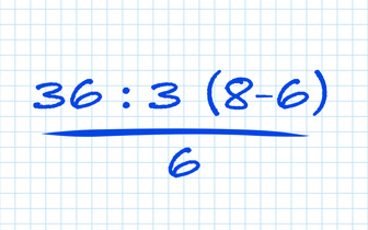 Как решить самый каверзный пример 36:3(8-6)/6? Математик объяснил, почему многие ошибаются