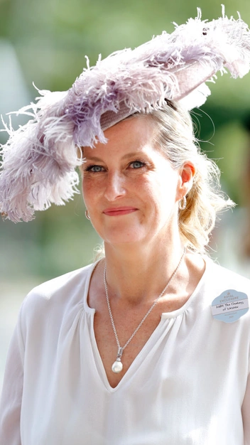 Софи Уэссекская на Королевских скачках в Аскоте, 16 июня 2021