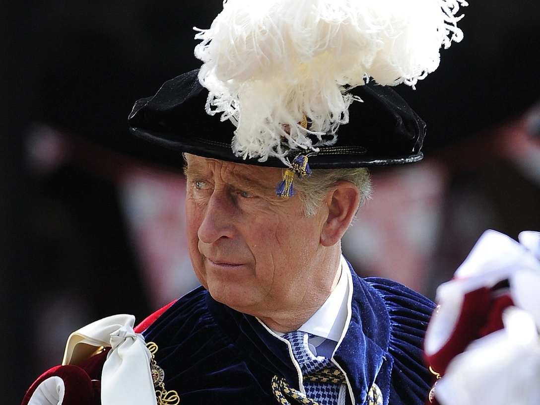 Принц Чарльз на торжественной службе в честь Ордена Подвязки, 18 июня 2012 | marieclaire.ru