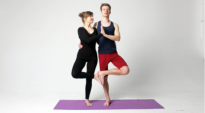 What are some fun partner yoga poses? - MindYoga4U
