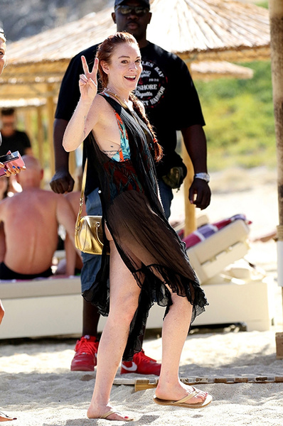 Линдси Лохан: фото 2018