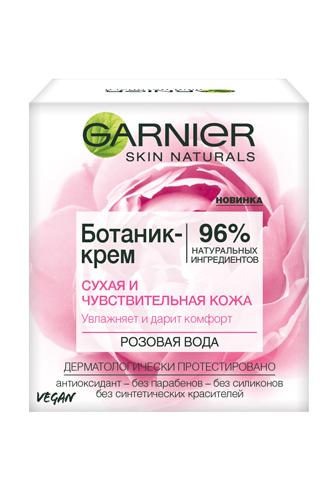 Основной уход «Ботаник-крем «Розовая вода» Garnier 