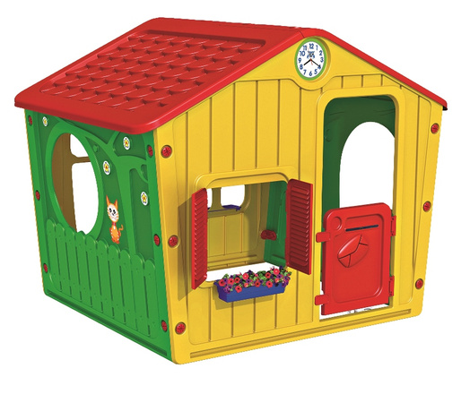деревянный игровой домик для ребенка