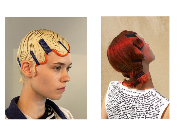 Белыми, желтыми, красными: хочу экстремальный цвет волос как на показе Dries Van Noten и Balenciaga