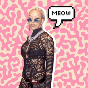 Реальная киса: Doja Cat закосплеила кошку Карла Лагерфельда на Met Gala 2023