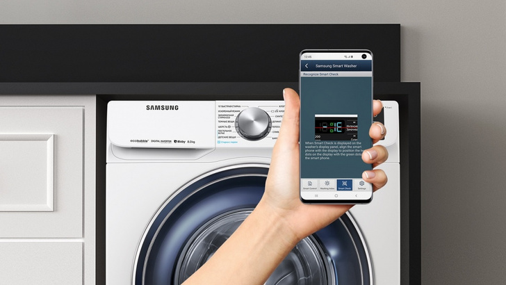 Разговор со стиральной машиной Samsung