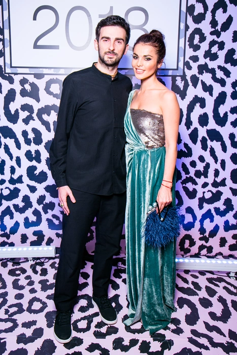 Сати Казанова с мужем Стефано&nbsp;Тиоццо | Источник: Андрей Калмыков / Woman.ru