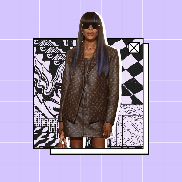 Цветные пряди в волосах — самый яркий летний тренд от Наоми Кэмпбелл с ...