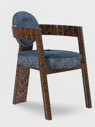 Студ Oasis Chair Recycled Dark, Vonn Jensen. | Источник: архивы пресс-служб