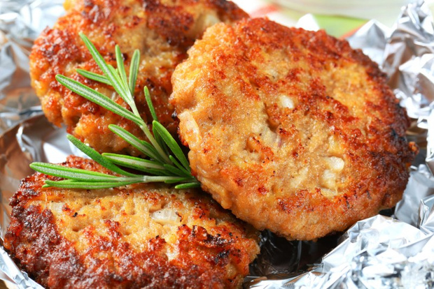 Овсяные котлеты бульонный кубик