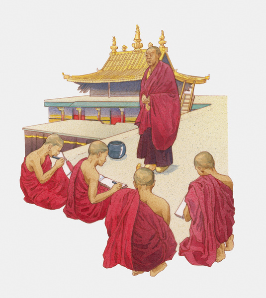 пять тибетцев