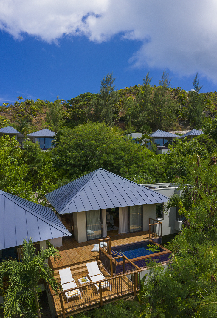 Обновленный отель Raffles Seychelles на острове Праслен