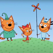 Тест: Карамелька, Коржик или Компот — кто вы из мультсериала «Три кота»?