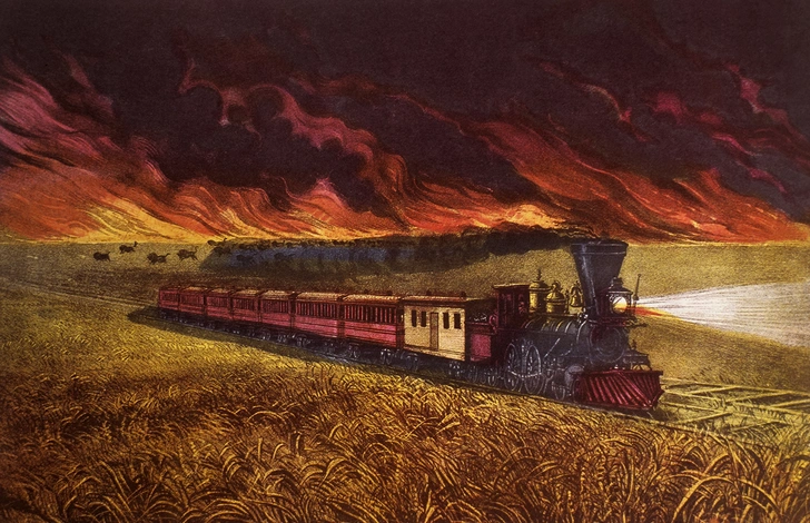 Литография, 1871 г.