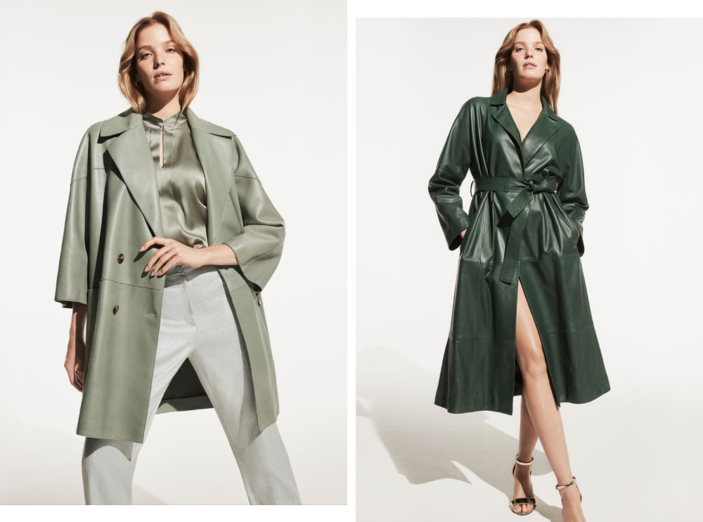 Переосмысление классики: бренд Marina Rinaldi представил новинки из кожи | marieclaire.ru