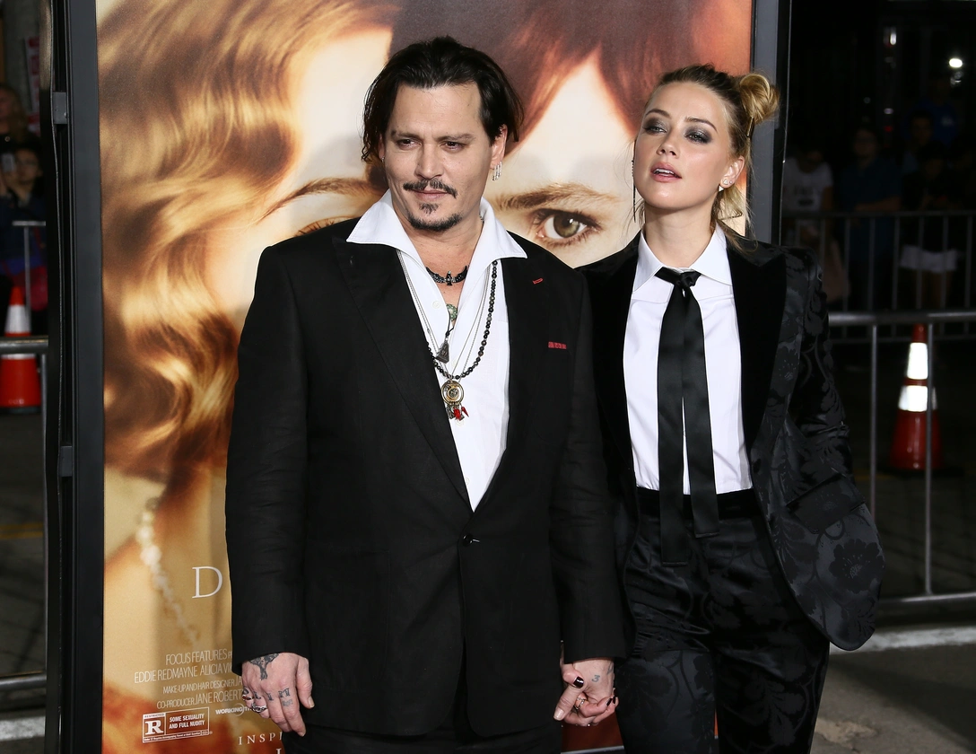 Джонни Депп и Эмбер Херд в 2015 году | marieclaire.ru