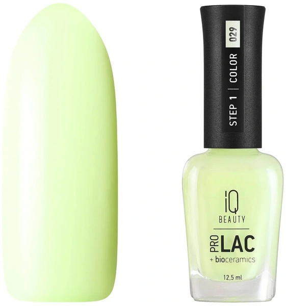 Лак для ногтей ProLac + Bioceramics укрепляющий IQ BEAUTY 