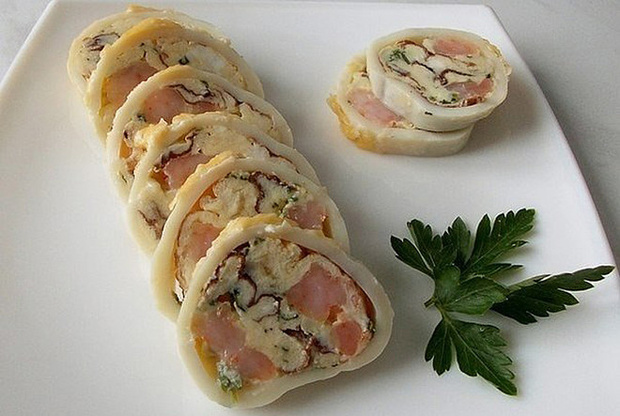 Закуска из кальмаров рецепт