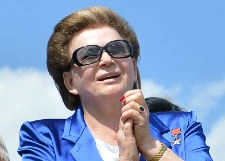 Валентина Терешкова отметила космический юбилей