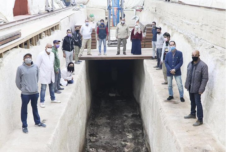 В Египте раскопали погребальную лодку Хеопса