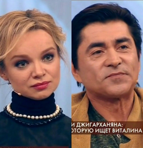 Виталина Цымбалюк-Романовская и Степан Джигарханян