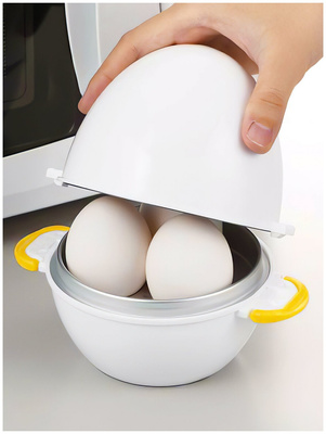 Яйцеварка для СВЧ на 3 яйца Akebono