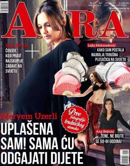 Обложка боснийского журнала Azra