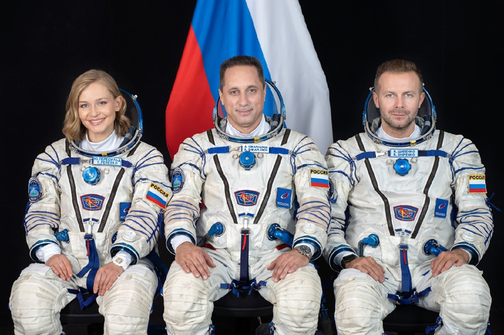 Поехали! Онлайн-трансляция полета в космос Юлии Пересильд и Клима Шипенко