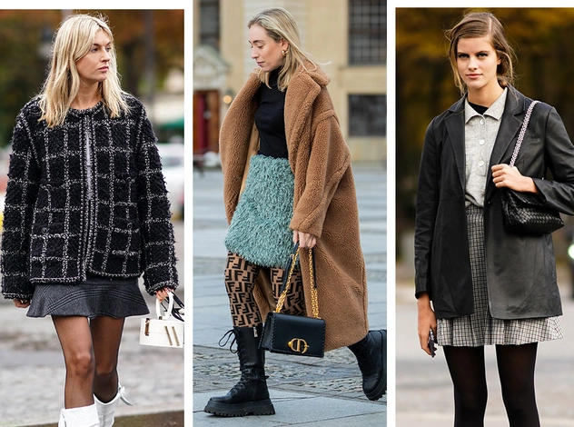 Давайте короче: как носить мини в холодный сезон (и не рисковать здоровьем)