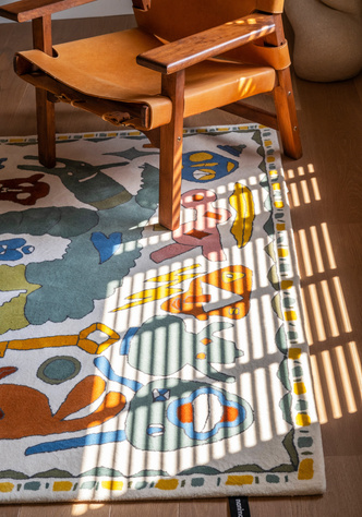 Troupe: яркая коллекция ковров Хайме Айона для Nanimarquina
