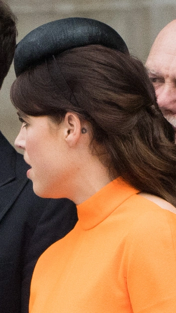 Принцесса Евгения на службе в честь Платинового юбилея правления Елизаветы II, 3 июня 2022