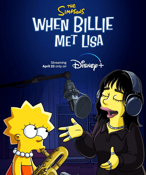 Уроки музыки со звездой: Билли Айлиш появится в короткометражке мультика «Симпсоны» 😱