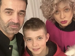 12-летний сын Дмитрия Певцова и Ольги Дроздовой сломал руку в приступе гнева