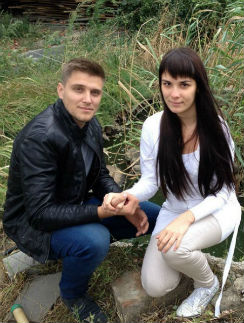 Юрий Слободян и Екатерина Токарева