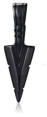 Стильное мужское ожерелье с подвеской в виде наконечника стрелы